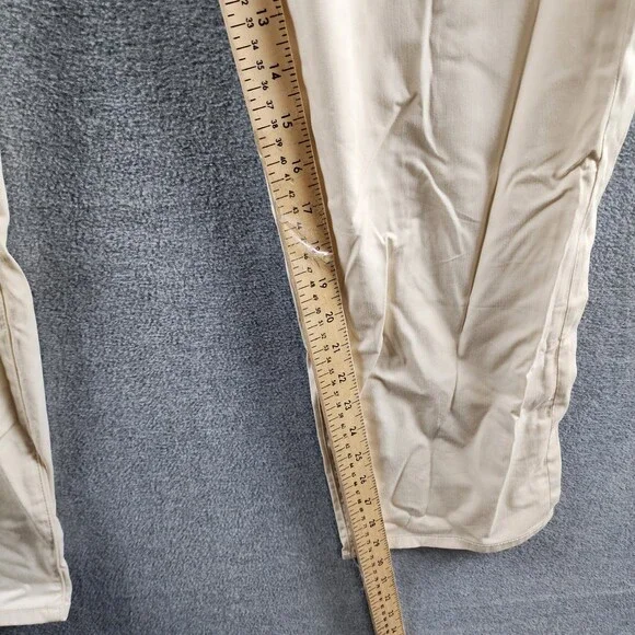 Rag & Bone Standard Chino Pants Men's 36 Sand Side Pockets Button Zip Closure